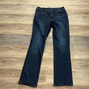 Aeropostale Women's Dark Blue Boot Cut Jeans